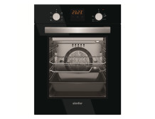 Simfer Oven 4207BERSP 47 L, Multifunctional, Manual, Pop-up knobs, Width 45 cm, Black