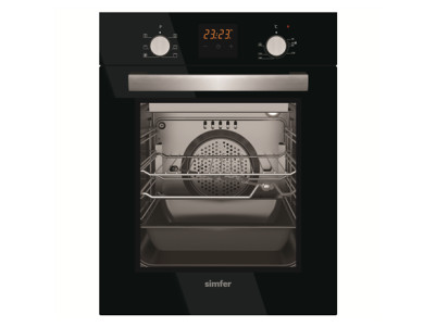 Simfer Oven 4207BERSP 47 L, Multifunctional, Manual, Pop-up knobs, Width 45 cm, Black