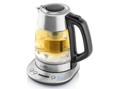 ETA Kettle Crystela Premium ETA915390000 Electric, 2200 W, 1.5 L, Glass, 360 rotational base, Stainless steel/Glass