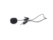 Gembird Clip-on microphone MIC-C-01 Black