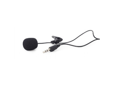 Gembird Clip-on microphone MIC-C-01 Black