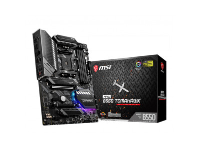 MSI MAG B550 TOMAHAWK Processor family AMD, Processor socket AM4, DDR4, Memory slots 4, Chipset AMD B, ATX