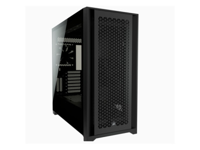 Corsair Computer Case iCUE 5000D Side window, Black, ATX, Power supply included No