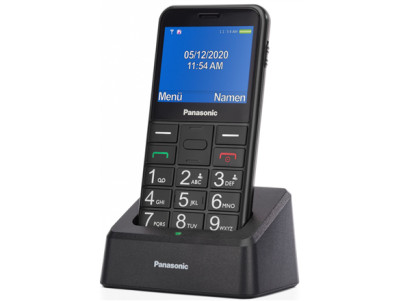 Panasonic KX-TU155EXBN Black, 2.4 ", TFT-LCD, microSD/microSDHC MB, USB version micro USB, Built-in camera, Main camera 0.3 MP, 