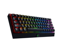 Razer BlackWidow V3 Mini HyperSpeed Mechanical Gaming Keyboard, RGB LED light, US, Wireless, Black, Green Switch