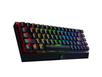 Razer BlackWidow V3 Mini HyperSpeed Mechanical Gaming Keyboard, RGB LED light, US, Wireless, Black, Green Switch