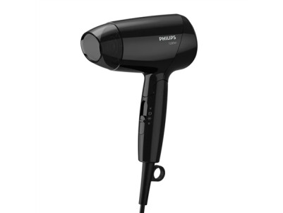 Philips Hair Dryer BHC010/10 EssentialCare 1200 W, Number of temperature settings 3, Black