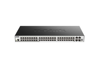 D-Link Stackable Smart Managed Switch with 10G Uplinks DGS-1510-52X/E Managed L2, Rackmountable, 1 Gbps (RJ-45) ports quantity 4