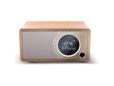 Sharp DR-450(BR) Digital Radio, FM/DAB/DAB+, Bluetooth 4.2, Alarm function, Brown