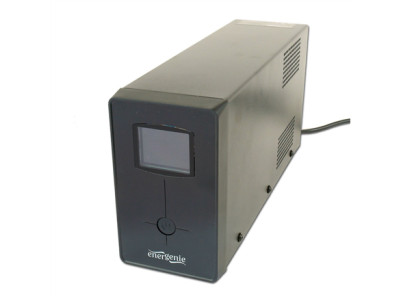 EnerGenie UPS with USB and LCD display, Black 850 VA, 510 W, 220 V