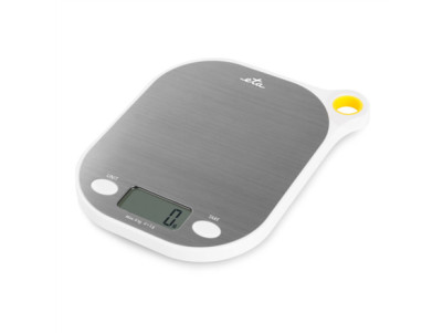 ETA Kitchen scales Grami ETA377790000 Maximum weight (capacity) 8 kg, Graduation 1 g, Display type LCD, White/Stainless steel