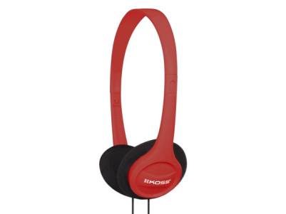 Koss Headphones KPH7r Wired, On-Ear, 3.5 mm, Red