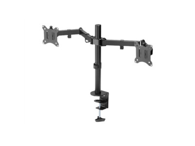 Digitus Dual Monitor Clamp Mount DA-90400 15-32 ", Maximum weight (capacity) 8 kg, Black