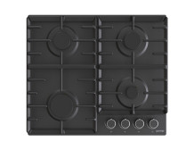 Gorenje Hob G642AB Gas, Number of burners/cooking zones 4, Rotary knobs, Black