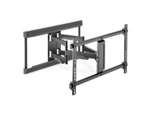 Digitus Full Motion TV Wall Mount DA-90454 37-80 ", Maximum weight (capacity) 60 kg, Black