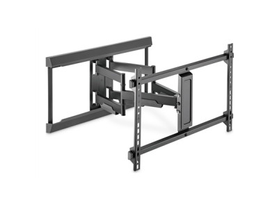 Digitus Full Motion TV Wall Mount DA-90454 37-80 ", Maximum weight (capacity) 60 kg, Black