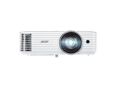 Acer S1386WH Projector, DLP 3D, WXGA, 3600lm, 20000/1