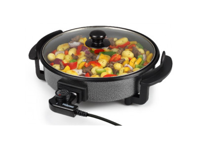 Tristar Multifunctional grill pan PZ-2963 Grill, Diameter 30 cm, Lid included, Fixed handle, Black