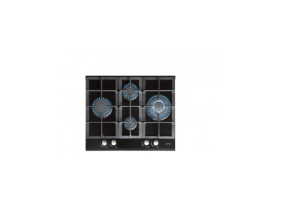 CATA Hob LCI 6031 B Gas on glass Number of burners/cooking zones 4 Rotary knobs Black