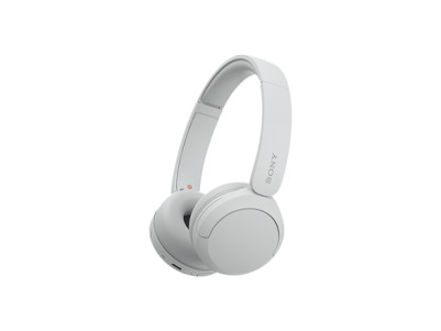 Sony WH-CH520 Wireless Headphones, White Sony Wireless Headphones WH-CH520 Wireless On-Ear Microphone Noise canceling Wireless W