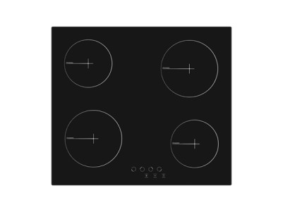 Simfer Hob H6.040.DECSP Vitroceramic Number of burners/cooking zones 4 Touch Black