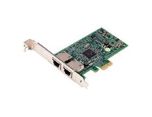 Dell Broadcom 5720 Dual Port 1GbE BASE-T Adapter, PCIe LP, Customer Kit, V2, FW RESTRICTIONS APPLY Dell