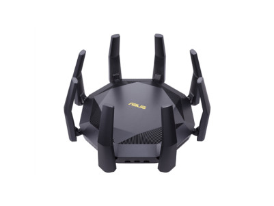 Asus AX6000 Dual Band Router RT-AX89X 802.11ax 4804+1300 Mbit/s 10/100/1000 Mbit/s Ethernet LAN (RJ-45) ports 8 Mesh Support Yes