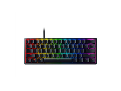 Razer Huntsman Mini 60% Gaming keyboard Opto-Mechanical Purple Switch RGB LED light NORD Wired