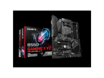 Gigabyte B550 GAMING X V2 Processor family AMD Processor socket AM4 DDR4 DIMM Memory slots 4 Chipset AMD B ATX