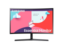 Samsung Curved Monitor LS24C366EAUXEN 24 " VA 1920 x 1080 pixels 16:9 4 ms 250 cd/m Black 75 Hz HDMI ports quantity 1