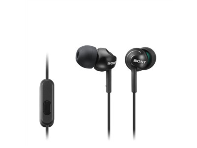 Sony In-ear Headphones EX series, Black Sony MDR-EX110AP In-ear Black