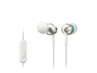 Sony In-ear Headphones EX series, White Sony MDR-EX110AP In-ear White