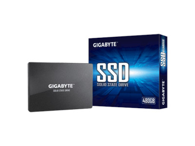 Gigabyte GP-GSTFS31480GNTD 480 GB SSD interface SATA Write speed 480 MB/s Read speed 550 MB/s