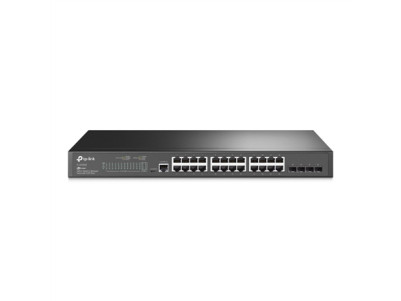 TP-LINK JetStream L2 Switch TL-SG3428 Web Managed Rackmountable SFP ports quantity 4 Power supply type Single