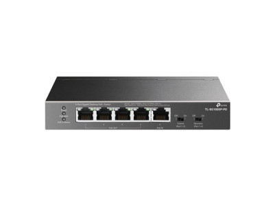 TP-LINK 5-Port Gigabit Desktop Switch with 4-Port PoE TL-SG1005P-PD TP-LINK Unmanaged Desktop/Wall mountable