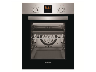 Simfer | 4207BERIM | Oven | 47 L | Multifunctional | Manual | Pop-up knobs | Height 54.1 cm | Width 45 cm | Stainless steel