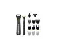 All-in-One Trimmer | MG9552/15 | Cordless | Wet & Dry | Number of length steps 27 | Silver/Black/Green