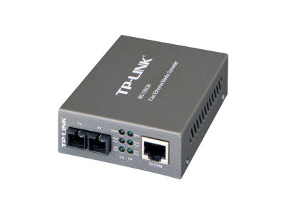 TP-LINK 10/100Mbps Multi-Mode Media Converter MC100CM TP-LINK 10/100Base-TX 100Base-FX