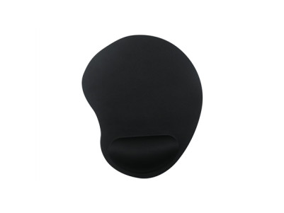 Gembird MP-ERGO-01 Mouse pad with soft wrist support, black Gembird