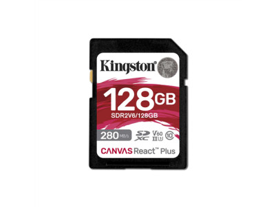 Kingston UHS-II Video Speed Class (V60) | 128 GB | SD | Flash memory class Class 10, UHS-II, U3, V60