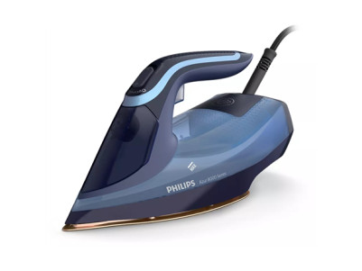 Philips | DST8020/20 Azur 8000 Series | Steam Iron | 3000 W | Water tank capacity 300 ml | Continuous steam 55 g/min | Light blu