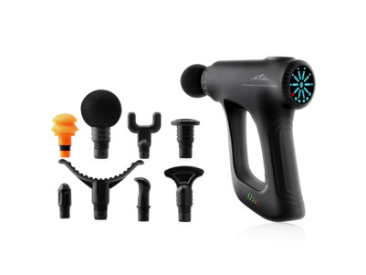 ETA Massage Gun | ETA266090000 PowerCare Pro | Number of massage zones 3 | Number of power levels 10 | Black