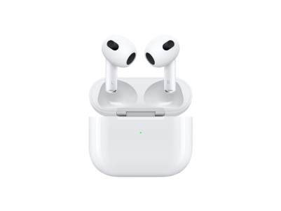 Apple | AirPods (3rd generation) with Lightning Charging Case | Wireless | In-ear | Noise canceling | Wireless | White