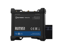 Industrial Cellular router | RUT951 | 802.11n | Mbit/s | 10/100 Mbit/s | Ethernet LAN (RJ-45) ports 4 | Mesh Support No | MU-MiM