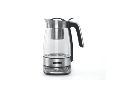 Muse MS-320T | Tea Kettle | 2200 W | 1.2 L | Stainless steel | 360 rotational base | Stainless steel/Black