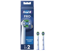 Oral-B | Precision Clean Brush Set | EB20RX-2 | Heads | For adults | Number of brush heads included 2 | White