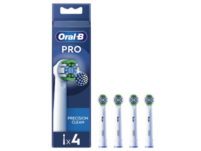 Oral-B | Precision Clean Brush Set | EB20RX-4 | Heads | For adults | Number of brush heads included 4 | White