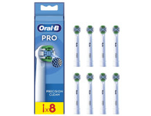 Oral-B | Precision Clean Brush Set | EB20RX-8 | Heads | For adults | Number of brush heads included 8 | White