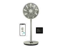 Duux Fan with Battery Pack | Whisper Flex Smart | Stand Fan | Sage | Diameter 34 cm | Number of speeds 26 | Oscillation | Yes