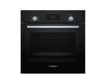 Bosch | Oven | HBF133BA0 | 66 L | Electric | EcoClean | Knobs | Height 59.5 cm | Width 59.4 cm | Black